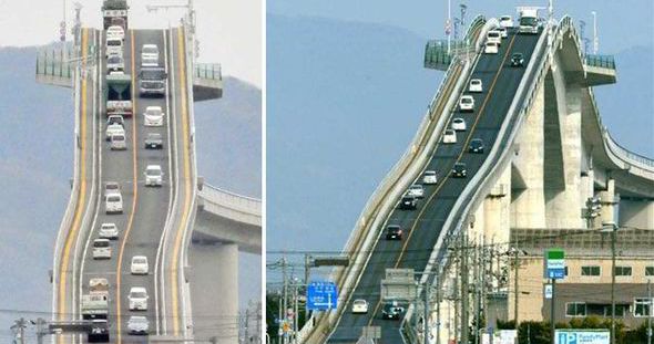 Most dangerous bridge in world japan